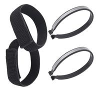 GMBYLBY Equipo de seguridad para ciclismo nocturno, banda reflectante para la pierna, fácil instalación, indispensable, instalación rápida del equipo de seguridad de bicicleta con clip de plástico