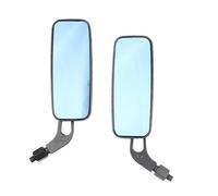 GMBYLBY Espejo retrovisor plegable Construcción de aluminio para carreteras estrechas Fácil mantenimiento Cristal de espejo retrovisor Aluminio Diseño ligero para mayor seguridad y visibilidad