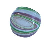 GMBYLBY Estilo étnico, anillos de cristal florales, elaborados trabajos de alambre, artesanales, portátiles, ajuste cómodo, galaxia, hechos a mano, anillos envueltos en alambre, como se describe