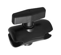 GMBYLBY Fácil instalación Junta giratoria de 38 mm a 25 mm con Brazo Flexible de 9 cm para Soporte de tabletas Brazo Adaptador Ajustable de flexibilidad