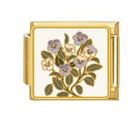 GMBYLBY Herramienta De Enlace Banda Pulsera Multifunción Textura Acero Inoxidable Flower Connection Modular Charm para Joyería Accesorio Joyería