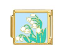 GMBYLBY Herramienta De Enlace Banda Pulsera Multifunción Textura Acero Inoxidable Flower Connection Modular Charm para Joyería Accesorio Joyería