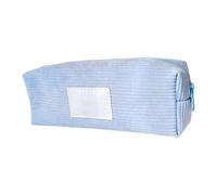 GMBYLBY Japanese Styles - Estuche de pana de gran capacidad, para suministros de regreso a clases, bolsa de pana de gran capacidad, azul claro, Talla única