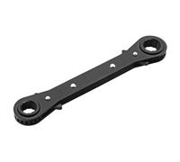 GMBYLBY Juego de llaves de trinquete de doble cabeza profesional de 6 a 21 mm, galvanizadas en dos direcciones para mecánicos
