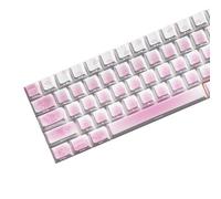 GMBYLBY KeyCaps 74 Teclas Temado Kitten Temo Impreso Teclado Translúcido Mejora Uso Nocturno para Varios Teclados Mecánicos