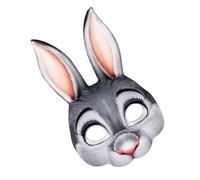 GMBYLBY Máscara de conejo de 1/2/3 piezas, estilo de dibujos animados, cubierta facial divertida para niños y adolescentes en festivales, celebraciones, fiestas, actividades, conejitos de Pascua