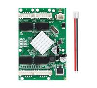 GMBYLBY Módulo de conmutadores Fast Ethernet de 4 Puertos con Indicadores LED y Entrada de voltajes amplios DC5-48V para Dispositivos domésticos Inteligentes Conmutadores Gigabit Ethernet
