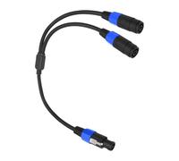 GMBYLBY NL4FC Hablar sobre un cable divisor con conector y 2 tomas
