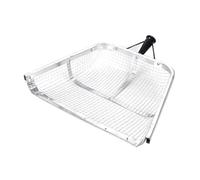 GMBYLBY Pala tamiz de arena de grado profesional con amplia zona de tamizado de 43 cm, ideal para jardineros y trabajos agrícolas