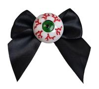 GMBYLBY Pasadores sangrientos con forma de globo ocular para fiestas de cumpleaños de niñas, tocado para Halloween