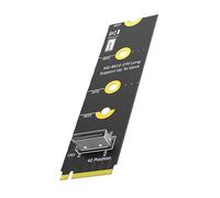 GMBYLBY PCIe4.0 Habilita la Tarjeta Adaptador NVME a SFF 8612 2280 para Datos de Alto Ancho de Banda Enlace Actualización de Unidad NVMe