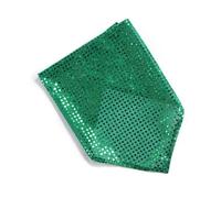 GMBYLBY Red brillante para perros de referencia para ocasiones solemnes, pañuelo suave y ventilado para mascotas, accesorio de vacaciones cambiable para perros y gatos, babero alivado para perros