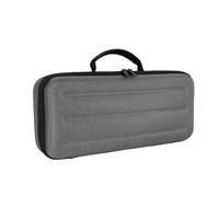 GMBYLBY Solución de transporte para el 75% de los teclados, carcasa dura de 84 teclas con práctico reposamuñecas y funda de transporte para teclado externo