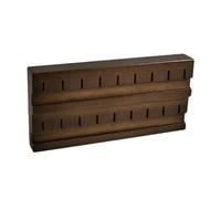GMBYLBY Soporte de madera, pendientes de piercings, joyas corporales, expositores, accesorios elegantes, prácticos anillos de labios