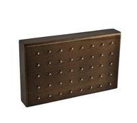 GMBYLBY Soporte de madera, pendientes de piercings, joyas corporales, expositores, accesorios elegantes, prácticos anillos de labios