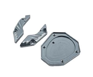 GMBYLBY Soporte lateral, aleaciones de aluminio, pie de rodillo, almohadilla de extensión lateral para Mmax2 110p serie, aleaciones de aluminio, soporte para rodillo