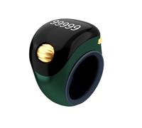 GMBYLBY Tasbih Zikr - Anillos de 3 tamaños ajustables, contador de oración digital, dispositivo portátil, cómodo de llevar, Medium, ABS y silicona, Sin piedras preciosas