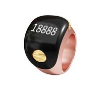 GMBYLBY Tasbih Zikr - Anillos de 3 tamaños ajustables, contador de oración digital, dispositivo portátil, cómodo de llevar, Medium, ABS y silicona, Sin piedras preciosas