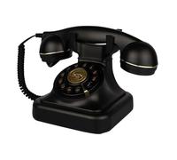 GMBYLBY Teléfono fijo clásico Teléfonos con cable Teléfono Rotary Marcador/botón Opción de modelo Teléfono Mecanismo de selección de rotación tradicional