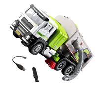 GMBYLBY Vehículo de Limpieza Realista para niños, Juguete de aleación de ABS, construcción, Juego imaginativo, Conceptos de Aprendizaje, barredora Segura, Aprendizaje Manual