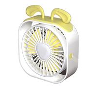 GMBYLBY Ventilador de Escritorio USB Ventilador de Escritorio Rotación de 360° Portátil Silencioso Personal Ajustable de 3 velocidades para hogar Oficina Ventiladores Aire Pequeños y