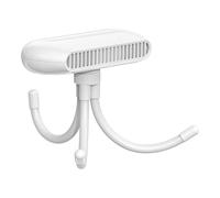 GMBYLBY Ventilador Recargable USB para Cochecito de bebé, práctico Ventilador de Mano pequeño sin aspas, 2400mAh, Cochecito eléctrico sin aspas de Verano, Recargable de Larga duración