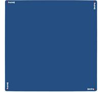 GMC Deluxe Tapete dejuego pesado-Alfombrilla dejuego de goma antideslizante para reducción de ruido-Alfombrilla de juego de mahjong, dominó y cartas depóquer-Resistente al agua (33 x 33 pulgadas)-Azul