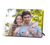 GMDLSK Placa Spotify Personalizada con Foto y Canción - Reproduce Música al Tocarla - Cuadro Musical Original - Regalo para Aniversario, Novios y Parejas