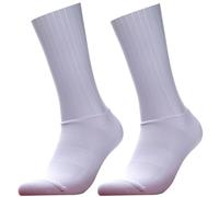 GMDNS Calcetines Casuales Tobilleros Para Hombre Antideslizante De Silicona Verano Calcetines Aero Whiteline Ciclismo Hombres Bicicleta Deporte Corriendo Bicicleta Blanco