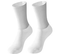 GMDNS Calcetines Tobilleros Para Hombre Aero Team Nuevos Calcetines Bike Seamless Anti Slip Ciclismo Carretera Bicicleta Compresión De Carreras Al Aire Libre Deporte 39-45 Blanco