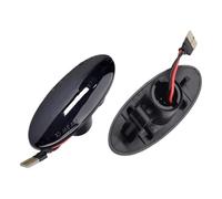 GMEVEMKFKG Indicador Espejo Lateral Para Benz Para Smart Para Forfour 453 2015-2019 Conjunto Lámpara Señal Giro Luz Secuencial 2 Uds Luces Indicador Lateral Dinámicas