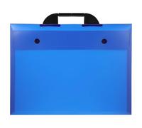 GMGQJST Bolsa para portafolio artístico Carpeta de Mano con Clip for álbum A3, Impermeable, for Archivos, Pinturas y Suministros Profesionales for Artistas.(Blue)