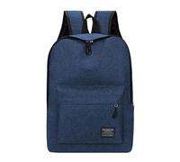 GMGQJST Mochila Escolar Mochila versátil de 15 pulgadas, mochila escolar lavable de tela Oxford for estudiantes, bolsa de viaje negra, gris, azul y roja(Blue)