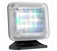 GmhXylophyte LáMpara Led Luz De Simulador De TV Falsa, Luz De TV Antirrobo con 4 Modos, con Temporizador Y Sensor De Luz Led, Funcionamiento Silencioso; Sin Molestias por Ruido A12LED