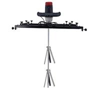 GmhXylophyte Mezclador EléCtrico Comercial De Tambor De 3000 W con HéLice Plegable Y Rango TelescóPico De 65-125 Cm para Agitador De Disolvente De Tinta A.FoldingWheel