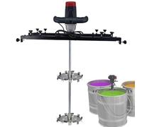GmhXylophyte Mezclador EléCtrico De 3000 W, para Barriles IBC De 1 Tonelada, Tanque, Agitador De Velocidad Ajustable De, MáQuina Mezcladora De Pintura C.DistributorDisc