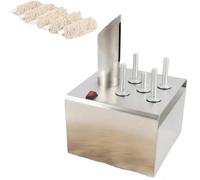 GmhXylophyte Pulidora EléCtrica Comercial De Vidrio, MáQuina AutomáTica para Pulir Copas De Vino, Acero Inoxidable, para Bares, Cocinas De Restaurantes 300/330/660cup/H 5Heads