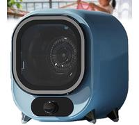 GmhXylophyte Secadora PequeñA, Secadora EléCtrica, Capacidad De Carga De 0,8 Kg Y Sonda Doble Controlada De Temperatura, EnergíA Eficiente Y 2 Modos Ajustables Blue