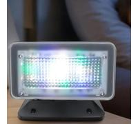 GmhXylophyte Simulador De TV - TV Falsa - Completo con El Adaptador De Red - Sensor De Luz Y Temporizador, Se Enciende AutomáTicamente Al Anochecer Y Se Apaga Al Amanecer B24LED