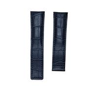 GMJGCIRVC 20 22mm Cow Leather Watch Strap For MONACO Series Men Quality Band Soft WatchBand For Wrist Bracelet