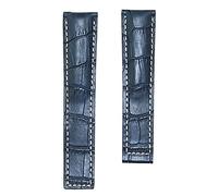 GMJGCIRVC 20 22mm Cow Leather Watch Strap For MONACO Series Men Quality Band Soft WatchBand For Wrist Bracelet