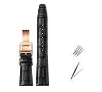 GMJGCIRVC 20mm 21mm 22mm Cowhide Leather Watch Band Replacement for Porotfino Family PILOT'S Watches Strap Folding Buckle