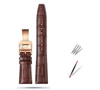 GMJGCIRVC 20mm 21mm 22mm Cowhide Leather Watch Band Replacement for Porotfino Family PILOT'S Watches Strap Folding Buckle