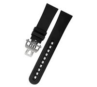 GMJGCIRVC 23mm Rubber Silicone Watch Band For Fifty Fathoms Replacement Soft Strap Sports Wrist Bracelet Accessories Parts