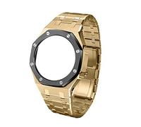 GMJGCIRVC 3rd generation ga2100 metal watch strap ga2110 watchband bezel for ga-2100 mens watches replacement accessories Origin China