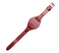 GMJGCIRVC Banda de reloj de cuero genuino de liberación rápida para ES4114 ES4113 ES3625 ES3616 Femenino Reloj Strap 18 mm Pulsera de moda