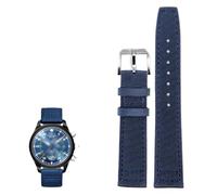 GMJGCIRVC Banda de vigilancia de nylon de alta densidad para IWC IW377724 IW371614 Correa de reloj 20 mm 22 mm Bracelet Black Armygreen Blue Canvas Bindo de muñeca