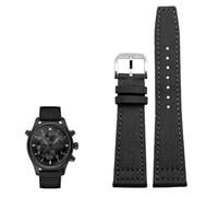 GMJGCIRVC Banda de vigilancia de nylon de alta densidad para IWC IW377724 IW371614 Correa de reloj 20 mm 22 mm Bracelet Black Armygreen Blue Canvas Bindo de muñeca