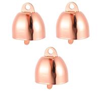 GMJGCIRVC Campanas de vaca para mascotas Adornos perdidos para perros Cats Diseño duradero de ganado oveja con un fuerte sonido crujiente accesorios de agricultura elegantes