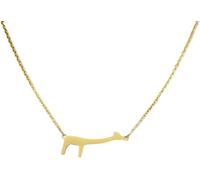 GMJGCIRVC Collar accesorios jirafa para mujer, niñas de dibujos animados, abalorio, joyería, bonito colgante de animal, cadena simple